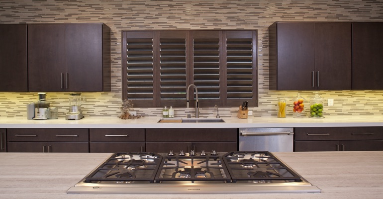 Miami wood shutter kitchen